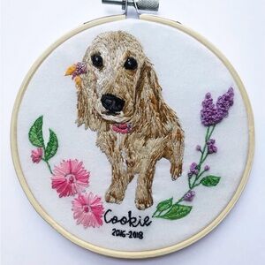 PET Embroidered Art